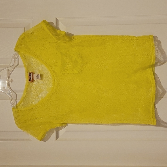 Mudd 2 piece yellow top size L - Picture 3 of 4